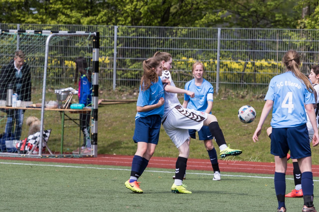 Bild 305 - B-Juniorinnen Ellerau - St. Pauli : Ergebnis: 1:1